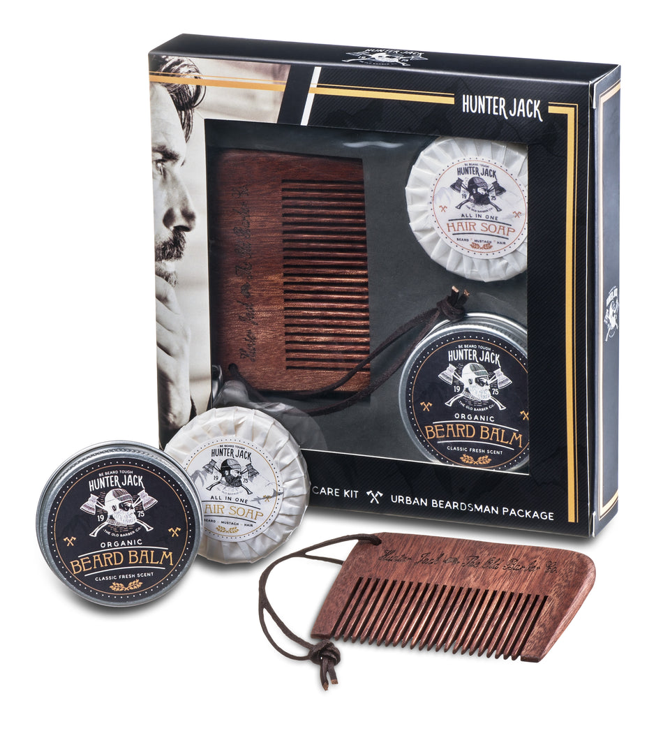 Urban Beardsman Master Beard Care Kit (3pc.) - Hunter Jack Barber Co.
