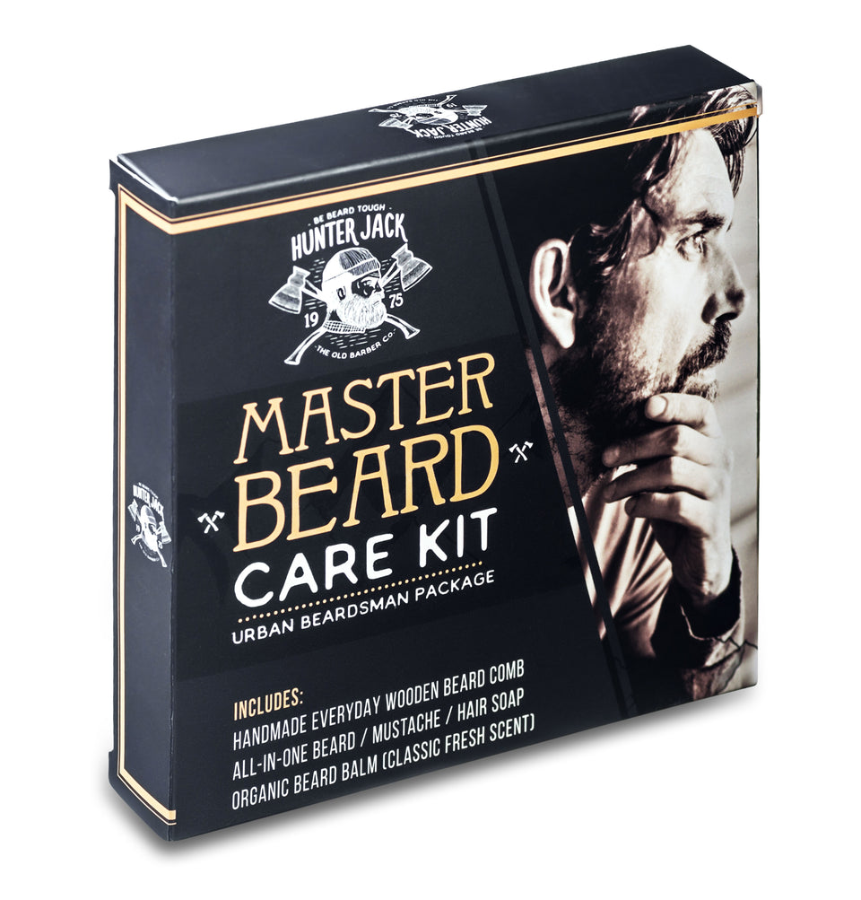 Urban Beardsman Master Beard Care Kit (3pc.) - Hunter Jack Barber Co.